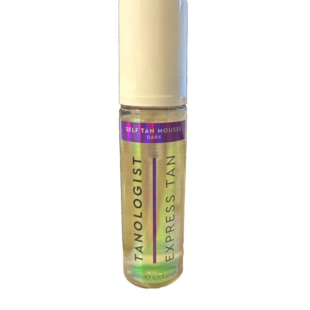 Tanologist Express Tan Self Tan Mousse Dark 6.76 oz NEW